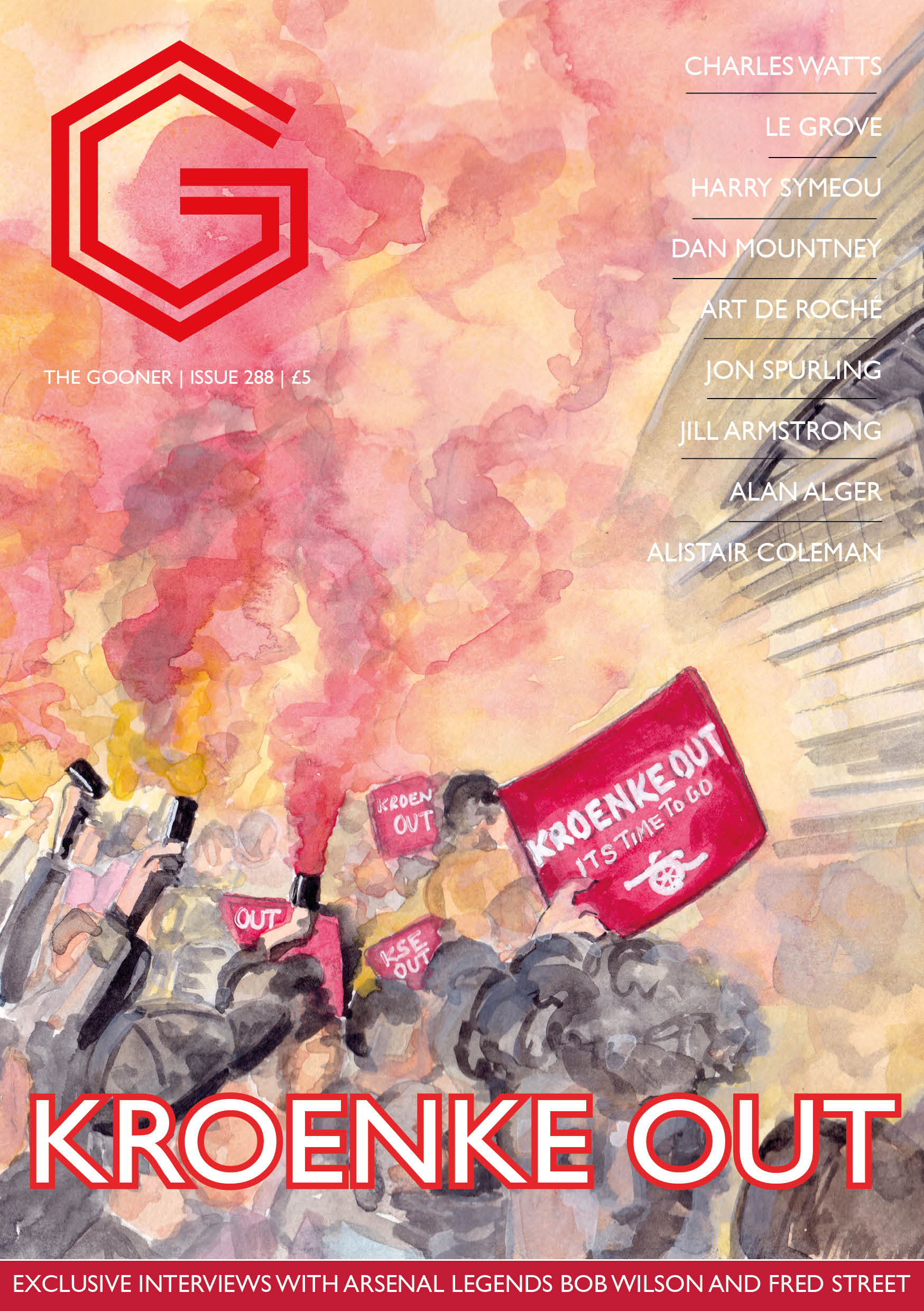 Gooner Issue 288 (NON-UK - Shipping Included)